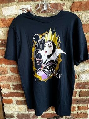 Disney Parks 2026 Snow White Evil Queen Fairest Of All Adult Shirt NEW